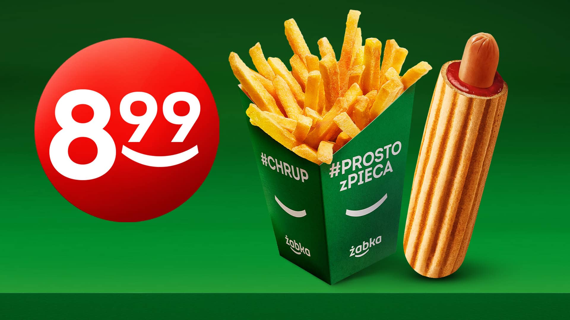 HOT DOG I FRYTKI za 8,99 zł!