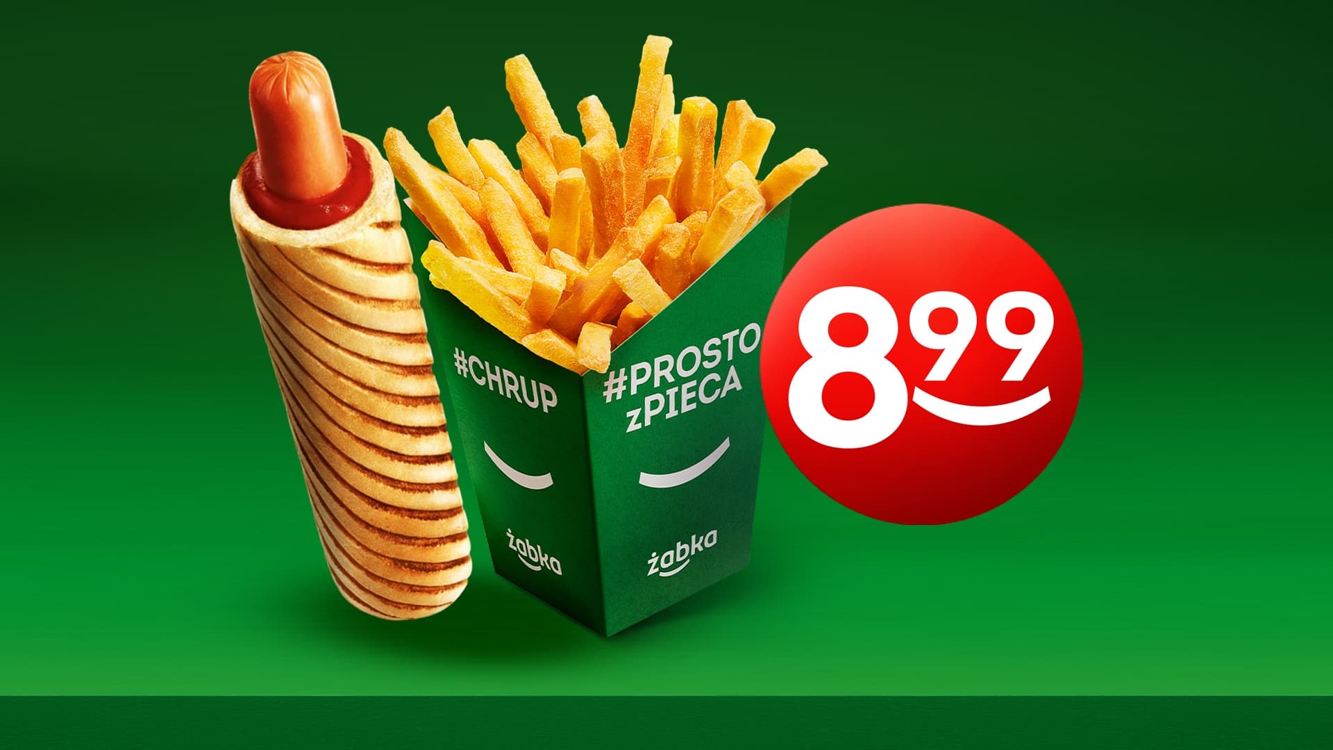 HOT DOG I FRYTKI za 8,99 zł!